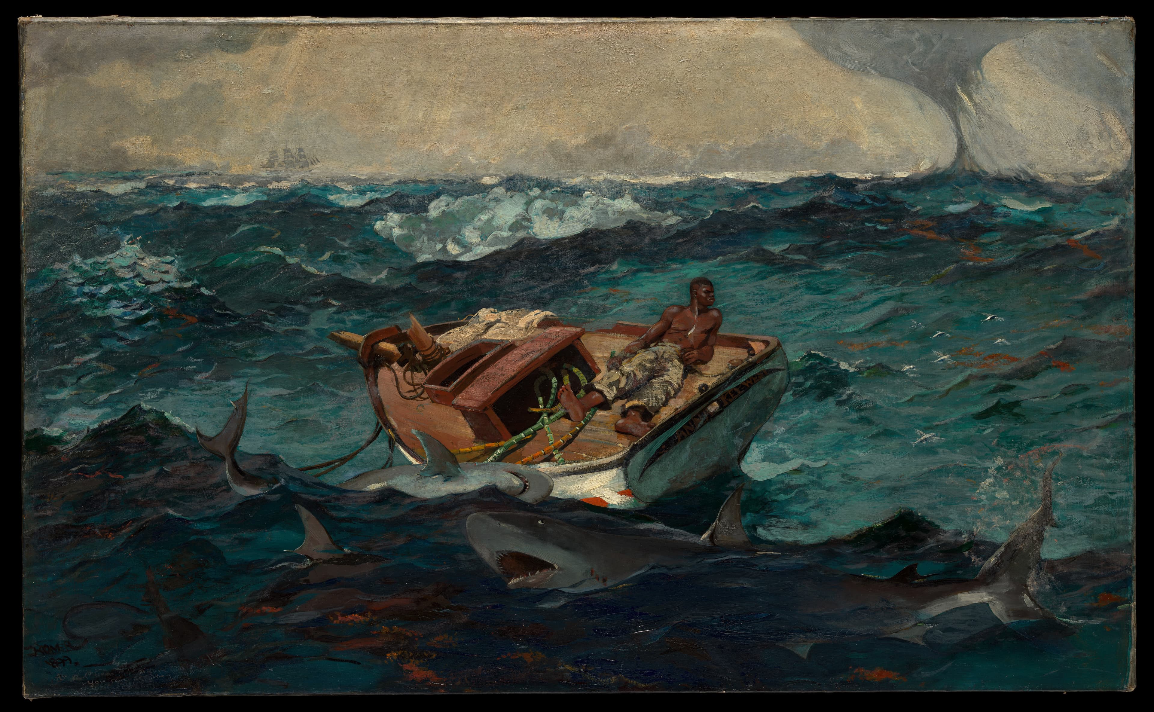 The Gulf Stream by Winslow Homer
